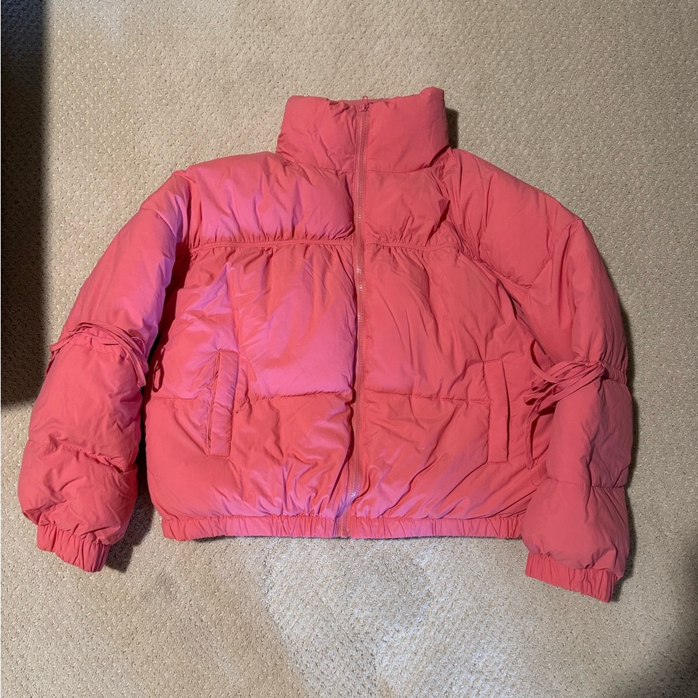 TALULAH Pink Puffer Jacket